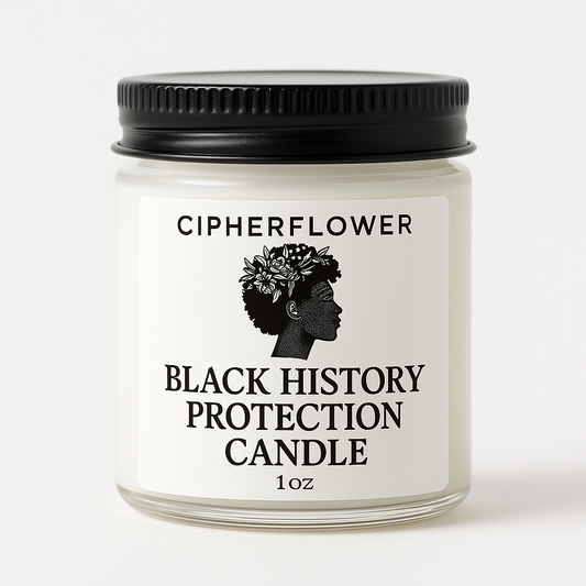 Black History Protection Candle - 1oz