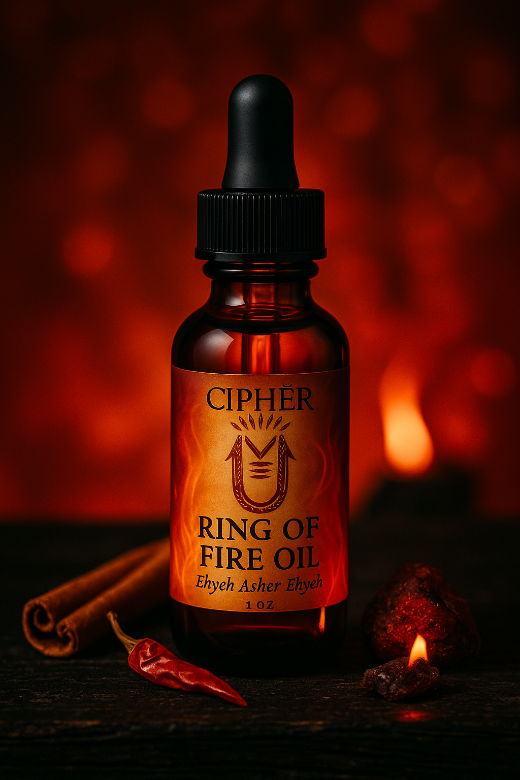 Ring Of Fire Oil- Ehyeh Asher Ehyeh