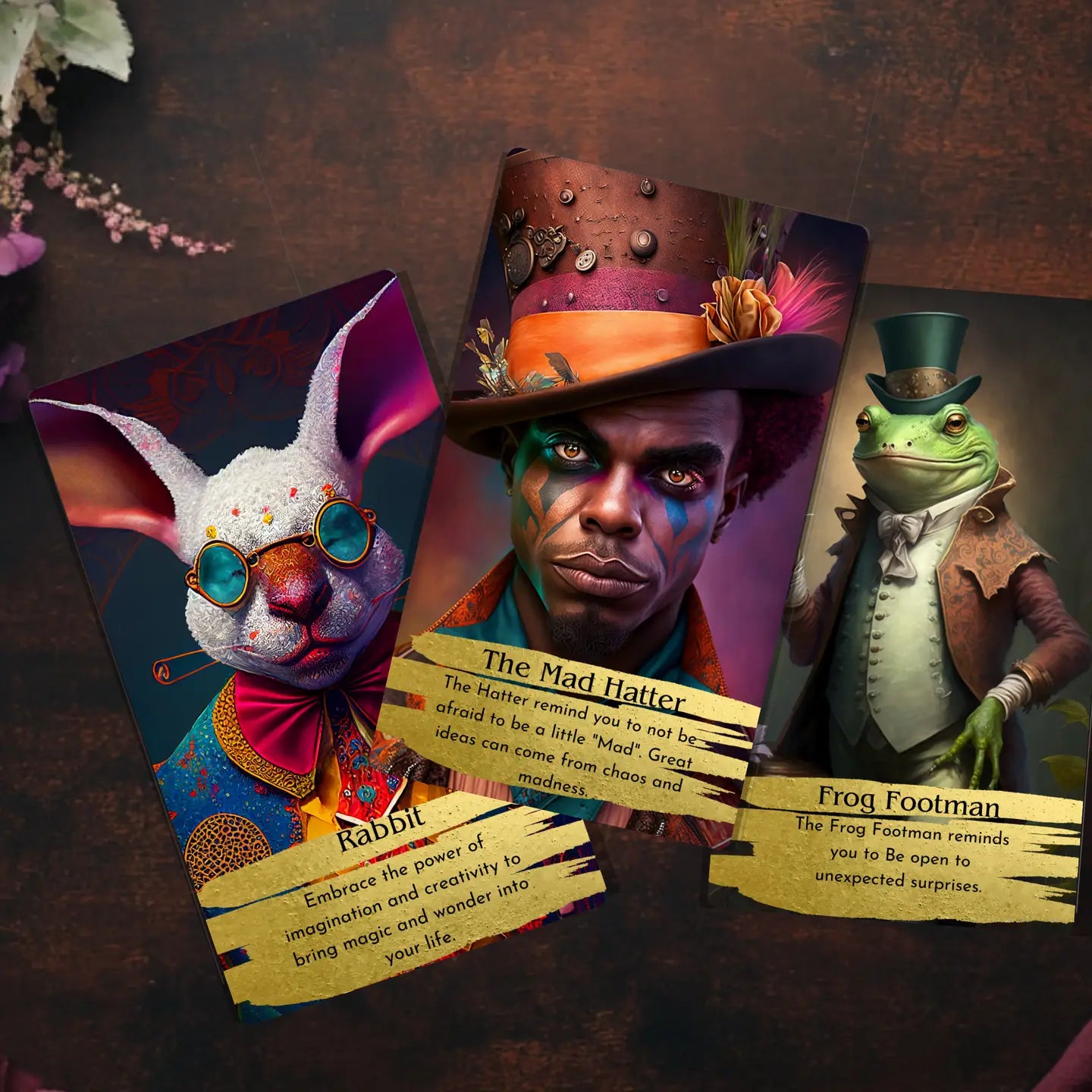 Down the Rabbit Hole Tarot Cards