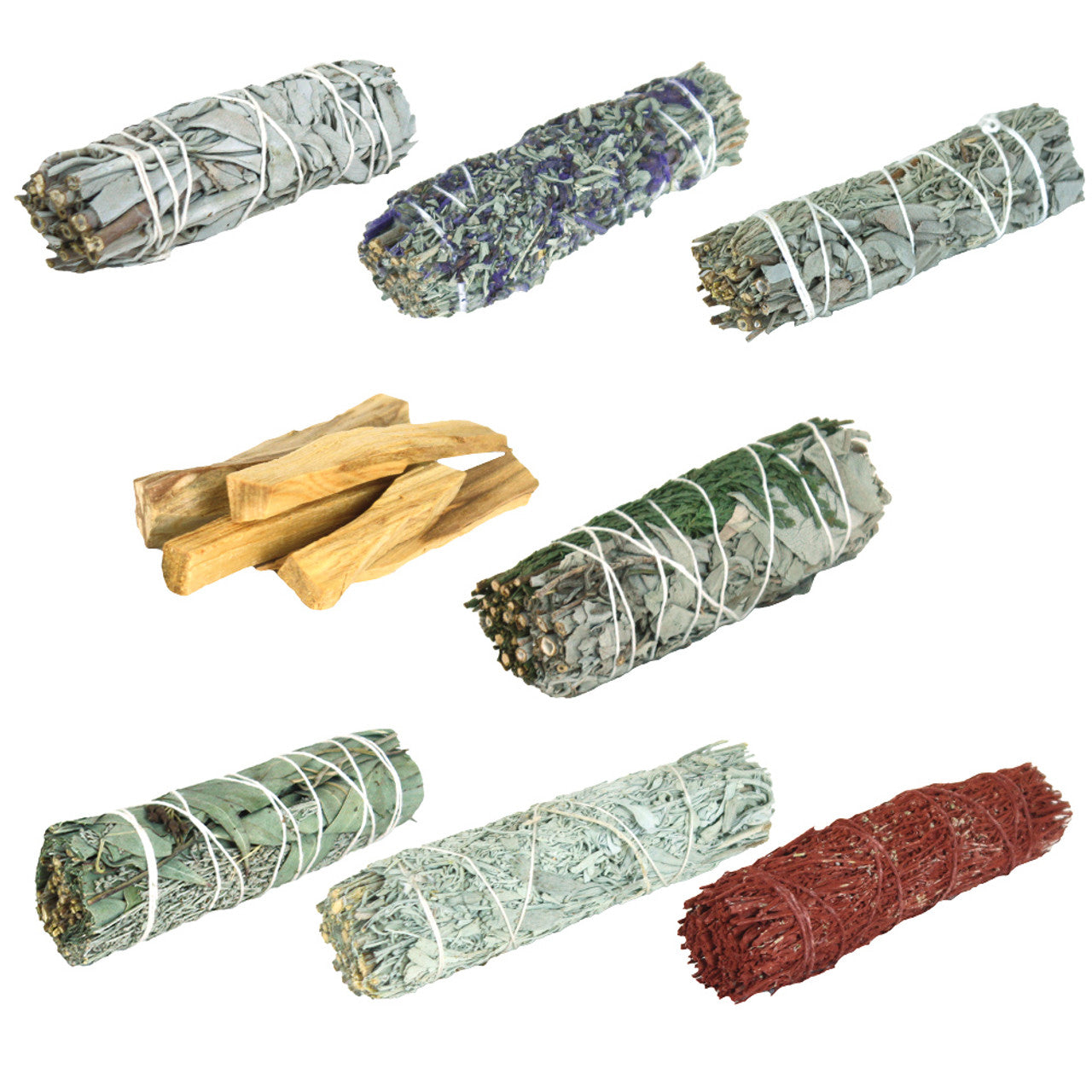 Set Of 8 Best Selling Smudge Sticks
