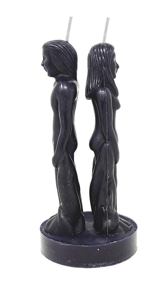 Black Male & Female Separation Candle