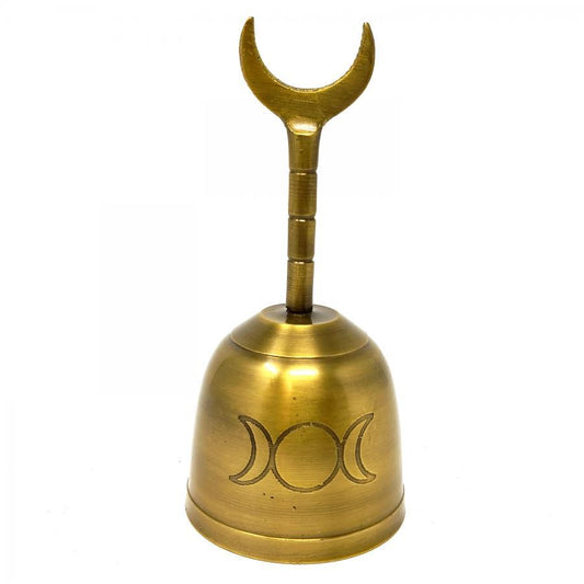 Moon Altar Bell 5" – Ritual Cleansing, Meditation & Energy Purification Tool