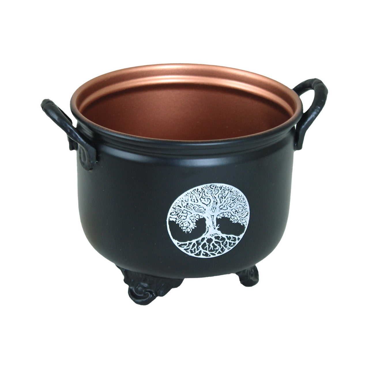 Tree Of Life Metal Cauldron Burner