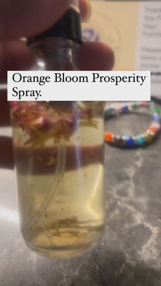 Orange Blossom Prosperity Spray