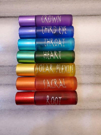Cipher's Chakra Spiritual Oils- for your 7 Chakra points