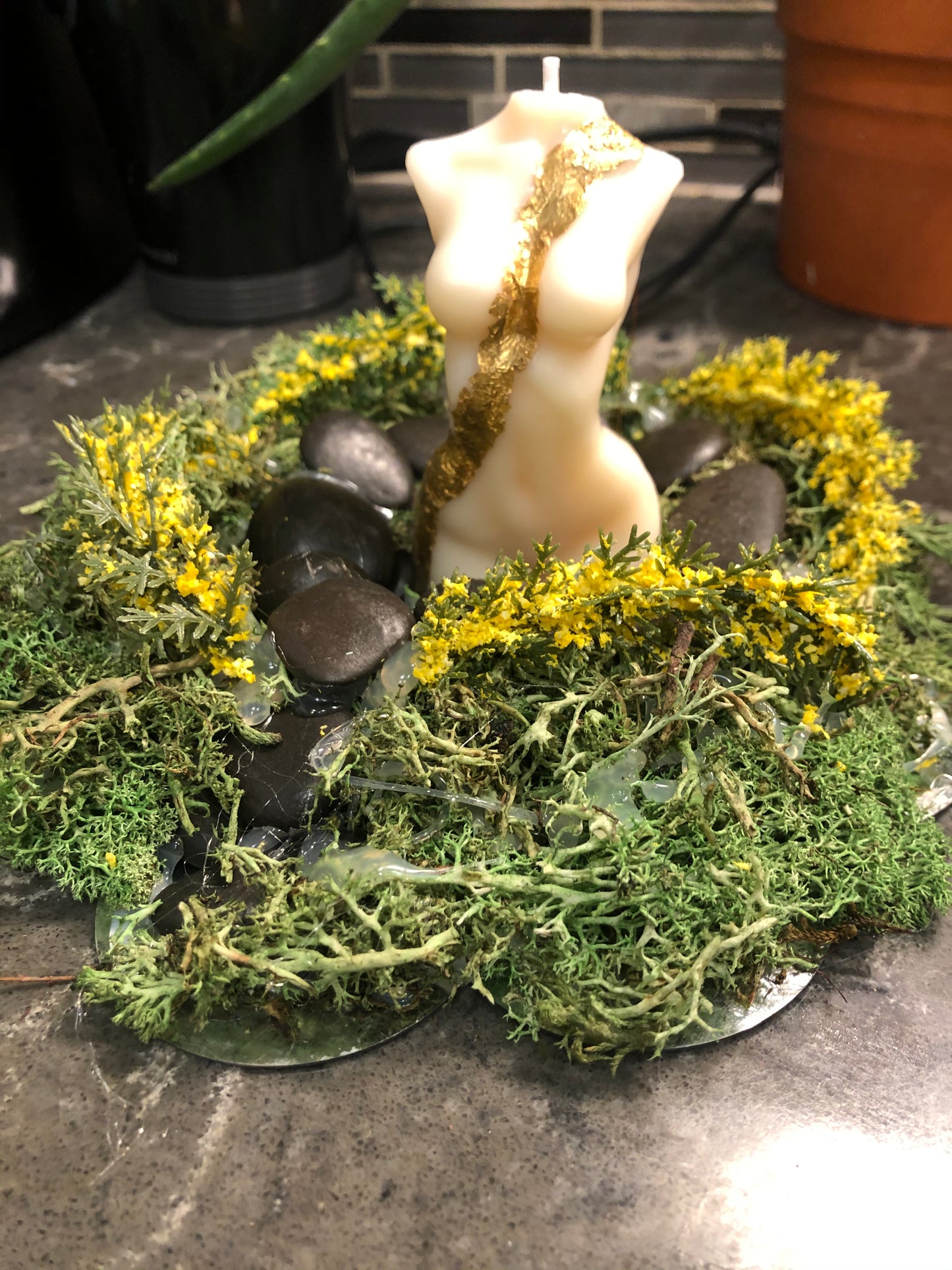 Goddess Candle