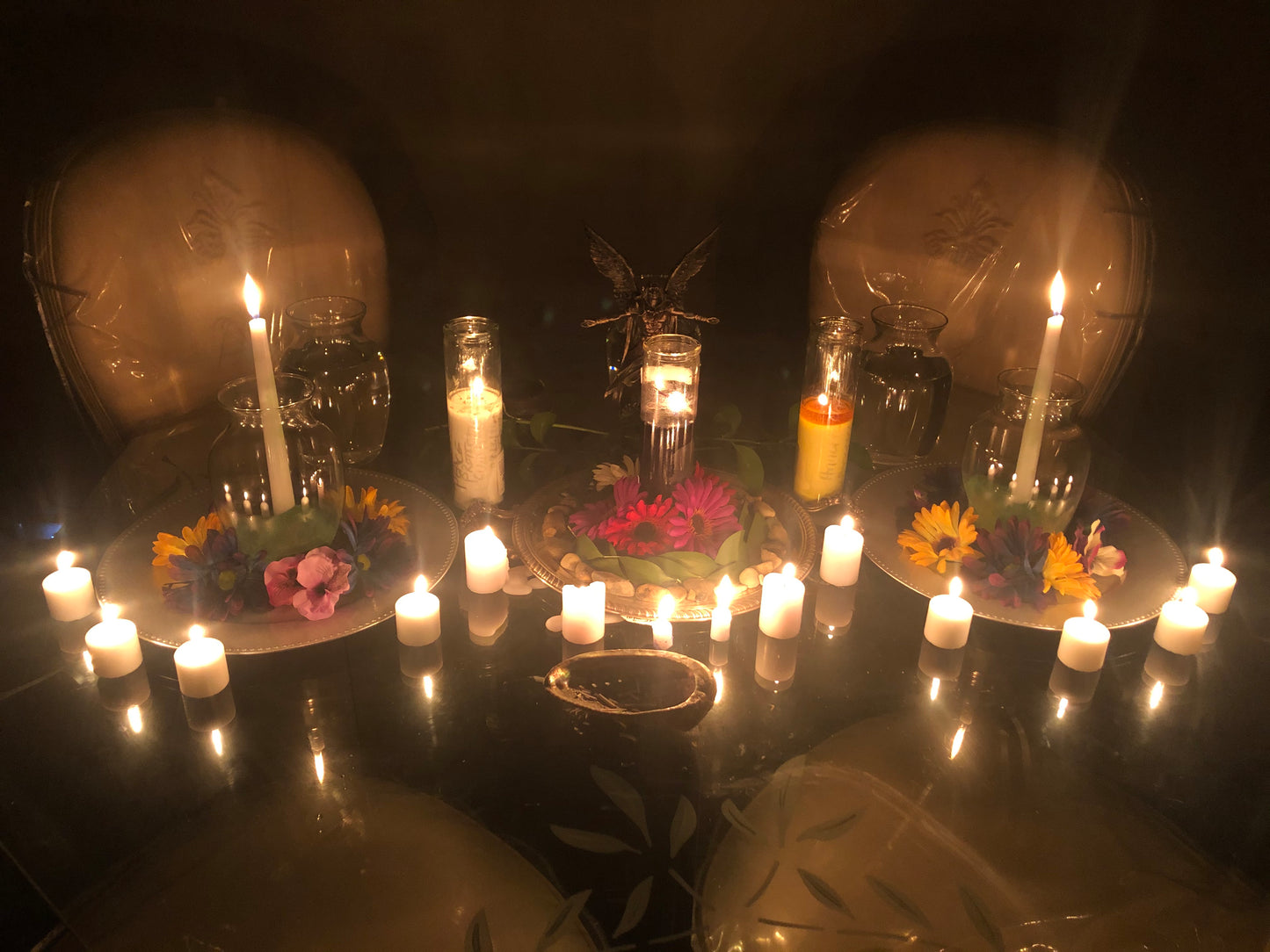 Circle of Protection Ritual- Arch Angel Micheal, Gabriel, Uriel and Rafael are petitioned, weekly and ongoing three day burn