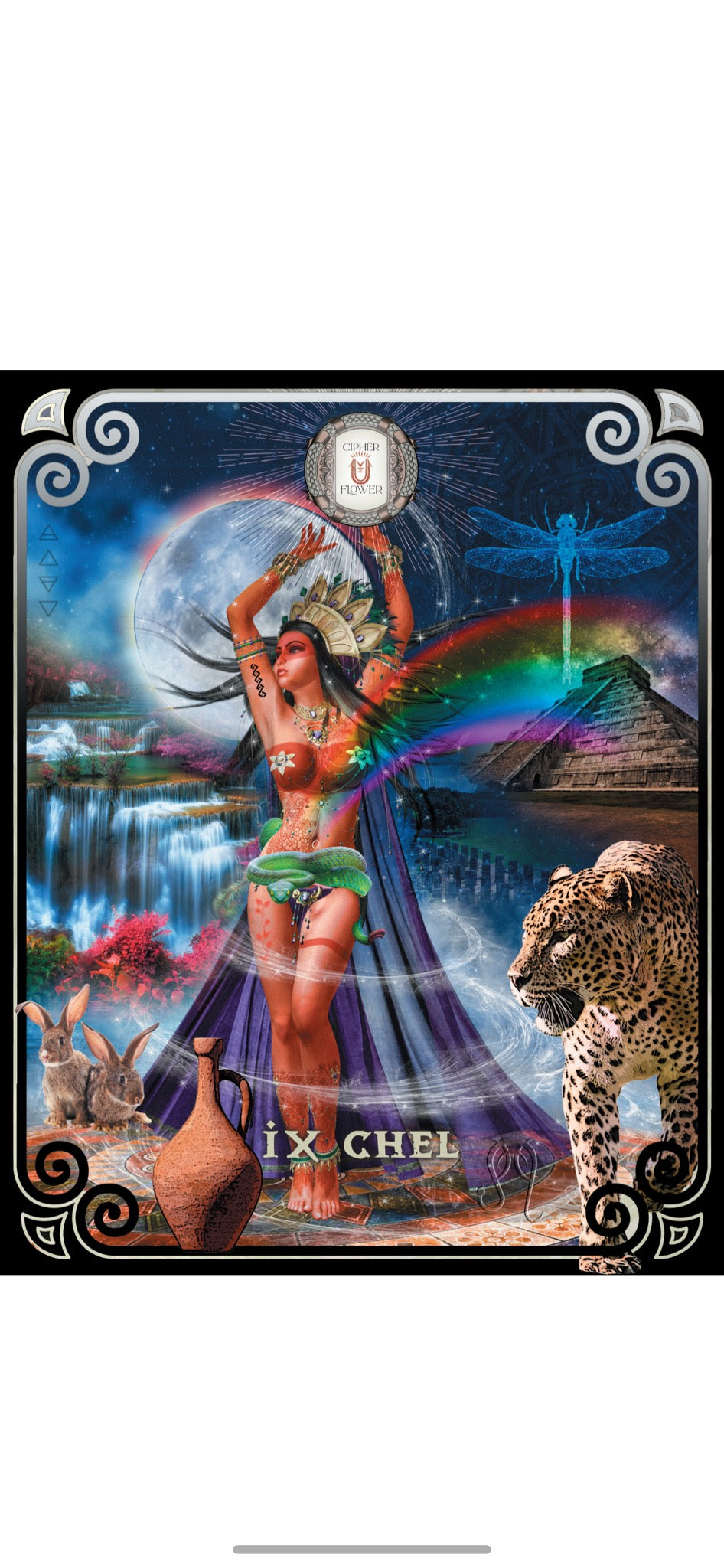 Goddess IxChel Seven Day Vigil Candle