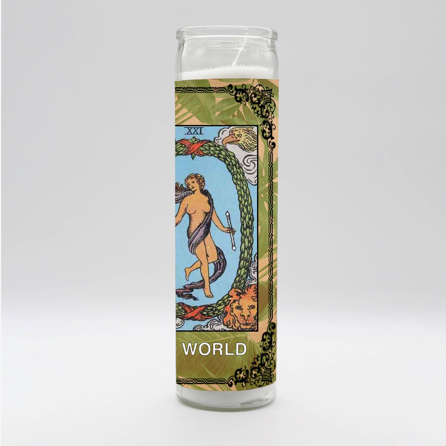 Tarot Candle - The World