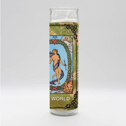 Tarot Candle - The World
