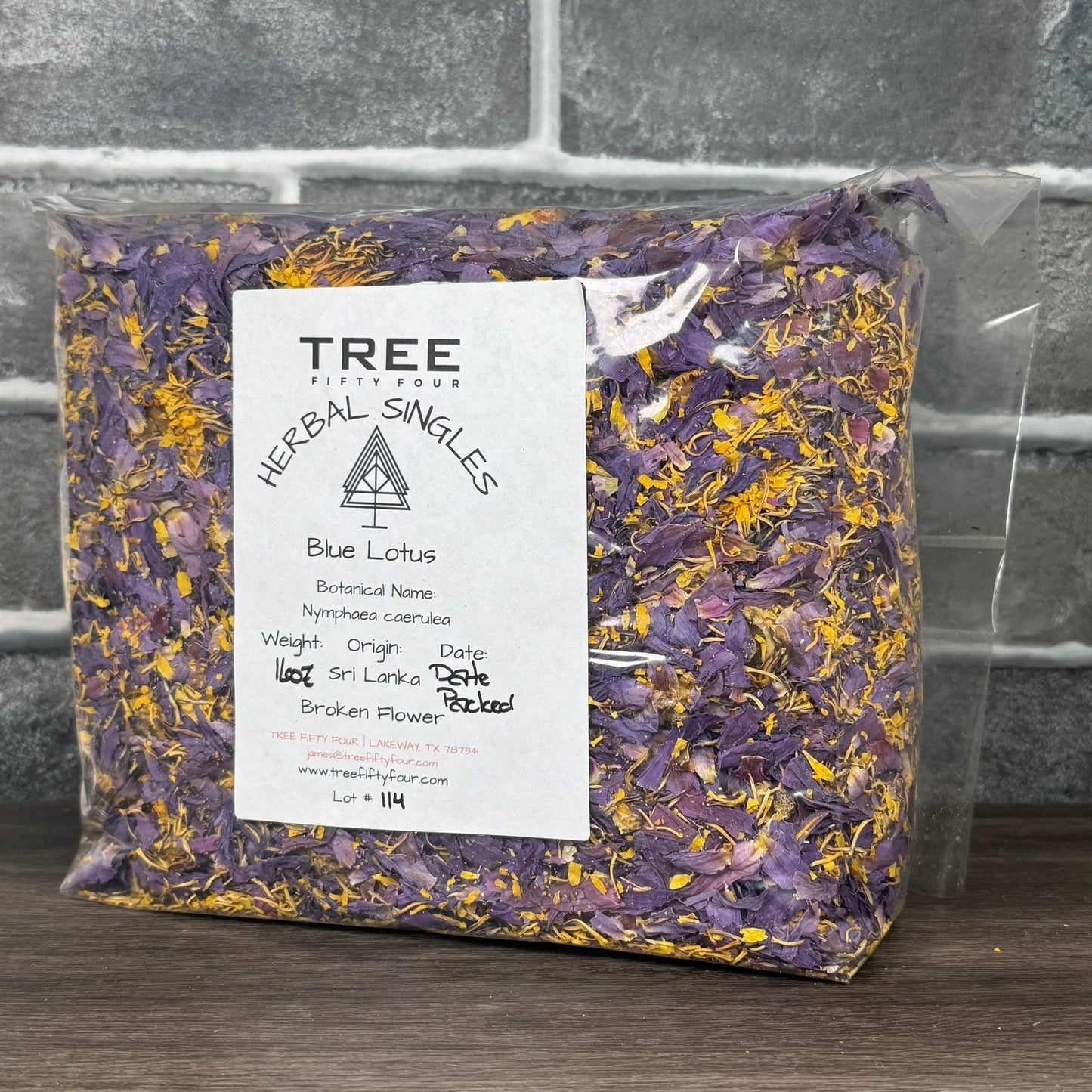 Blue Lotus Broken Flower | 2oz - 1 KG | Bulk Herbs