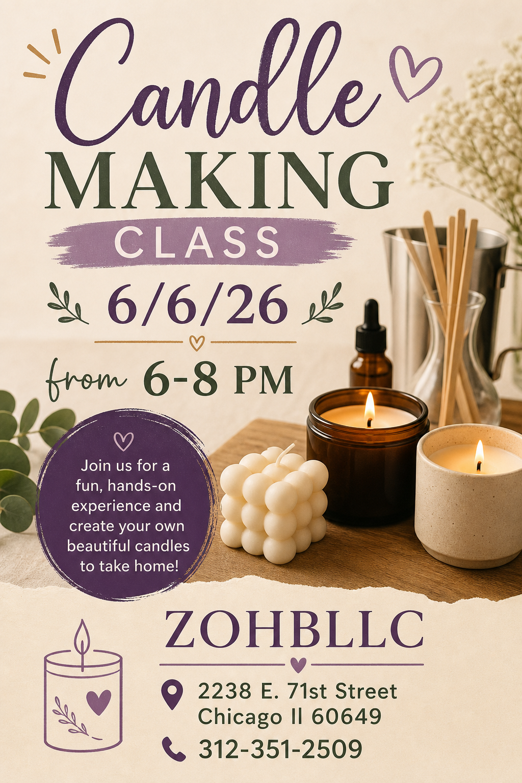 June Candle Making