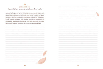Affirmations for Black Women: A Journal by Oludara Adeeyo