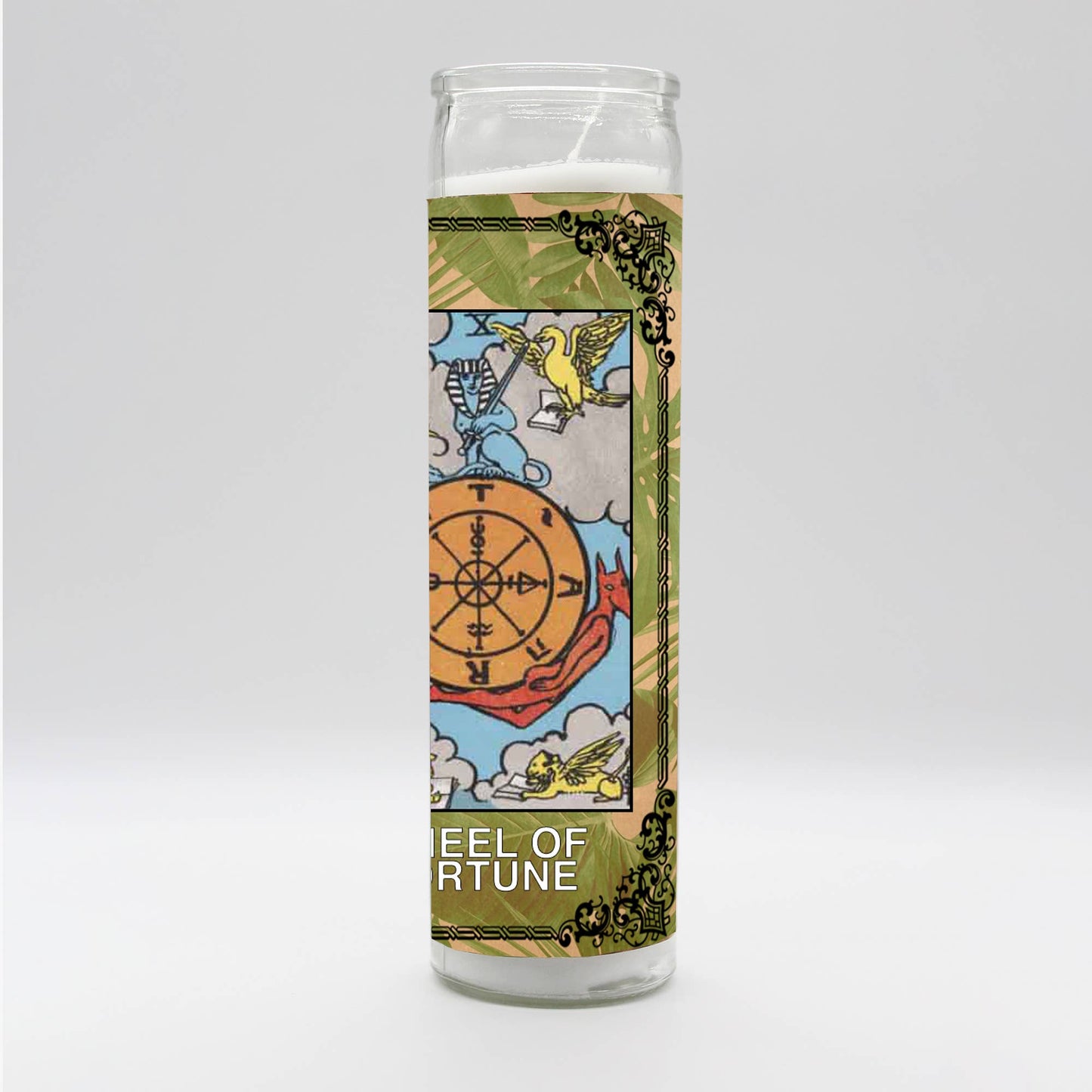 Tarot Candle - The Wheel of Fortune