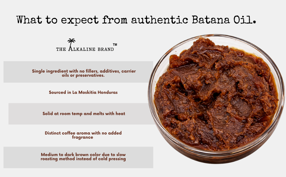 Raw Batana Oil from Honduras- 32 oz Jug