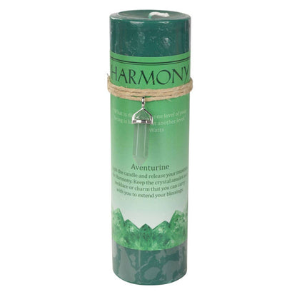 Crystal Energy Pendant Candle