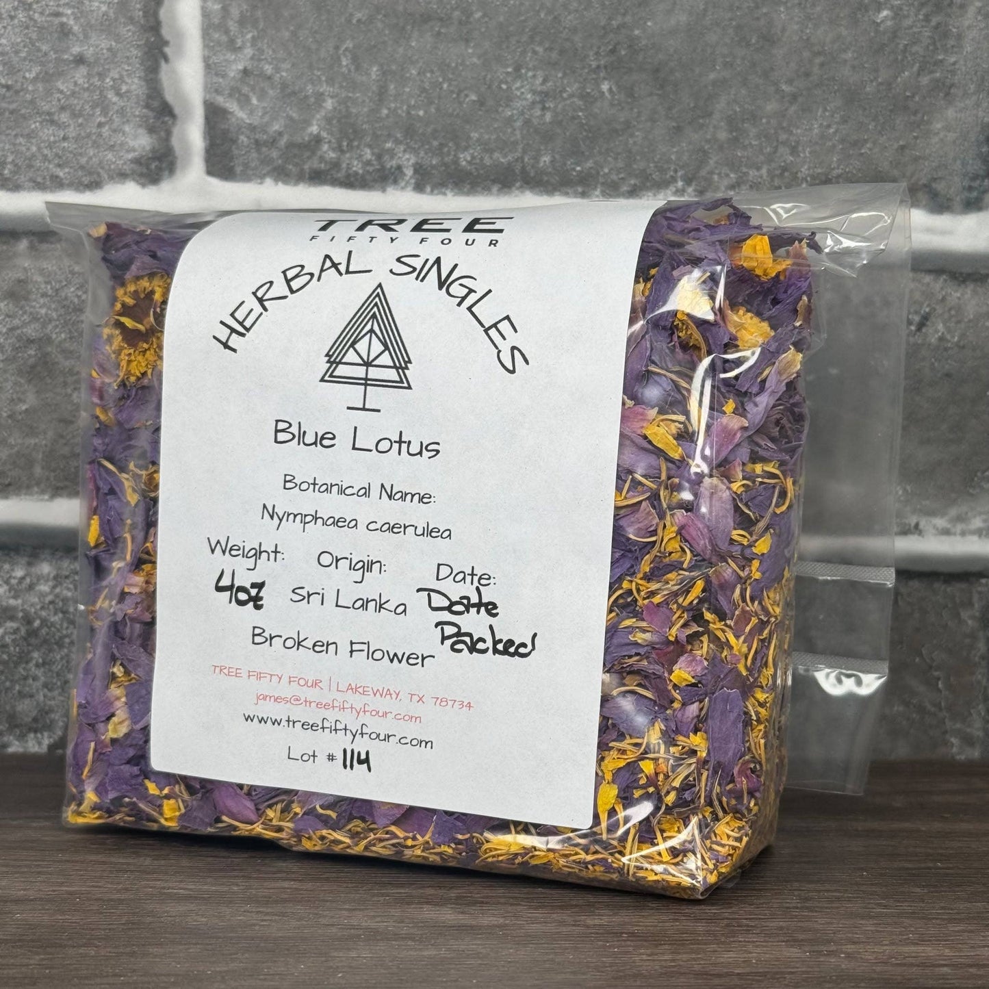 Blue Lotus Broken Flower | 2oz - 1 KG | Bulk Herbs