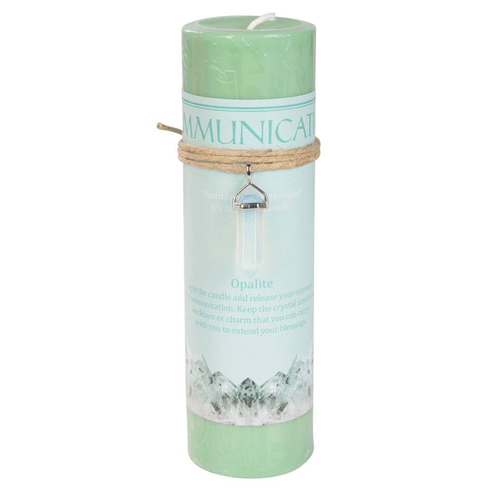 Crystal Energy Pendant Candle