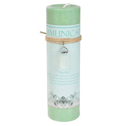Crystal Energy Pendant Candle