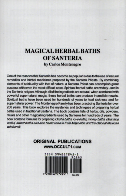 Magical Herbal Baths of Santeria