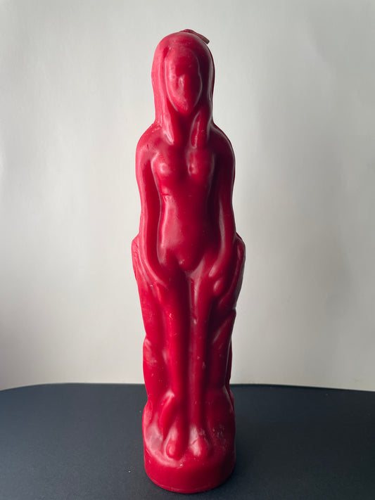 Two-Headed Female Candle