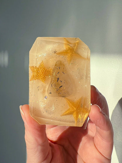 Star Child  - 3 oz Crystal Infused Bar Soap
