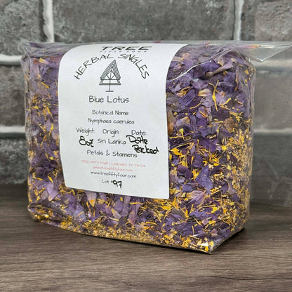Blue Lotus Petals & Stamens | 2oz - 1 KG | Bulk Herbs