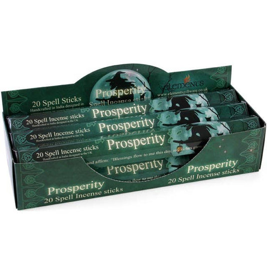 Elements Incense Sticks - Prosperity Spell (1 pack)