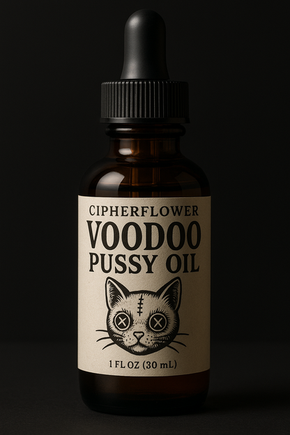 Voodoo Pussy Oil – Magnetic Feminine Power & Sacred Attraction Ritual Blend