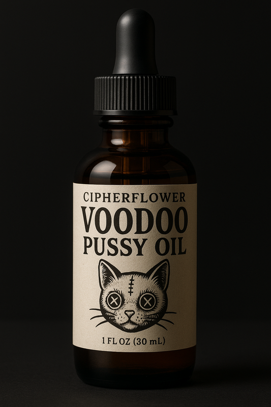 Voodoo Pussy Oil – Magnetic Feminine Power & Sacred Attraction Ritual Blend