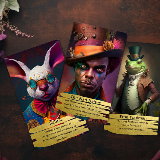 Down the Rabbit Hole Tarot Cards