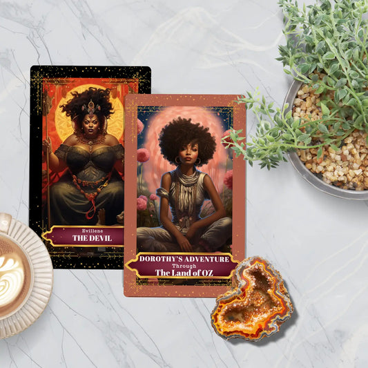 Dorothy in Oz Tarot Cards