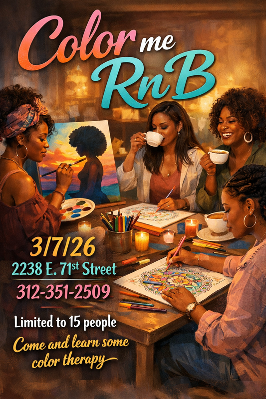 Color Me R&B Sip n' Paint
