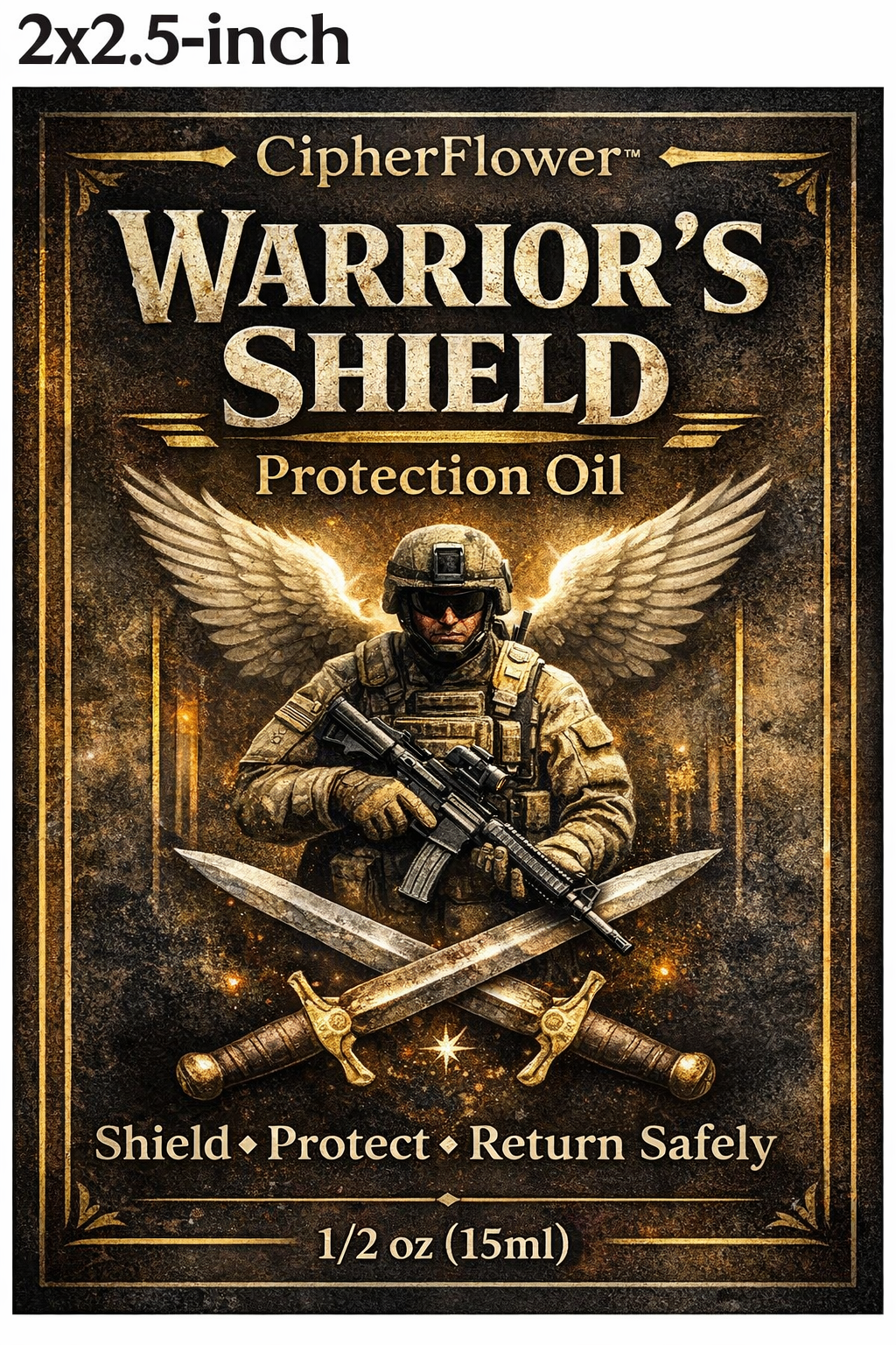 Warriors Shield Oil