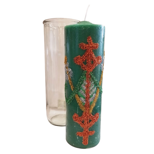Luminous Luxe Candles – Custom Glitter Sigil Edition