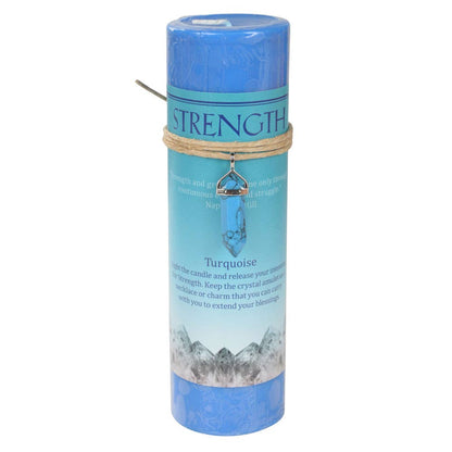 Crystal Energy Pendant Candle