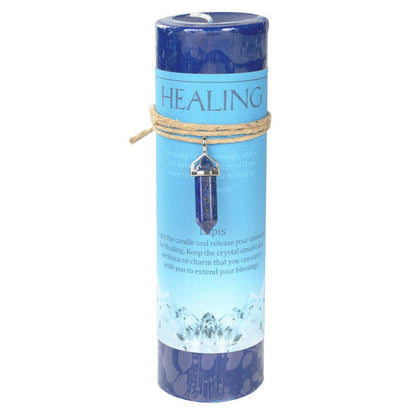 Crystal Energy Pendant Candle