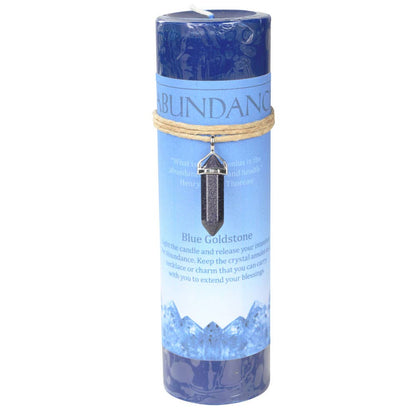 Crystal Energy Pendant Candle
