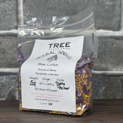 Blue Lotus Broken Flower | 2oz - 1 KG | Bulk Herbs