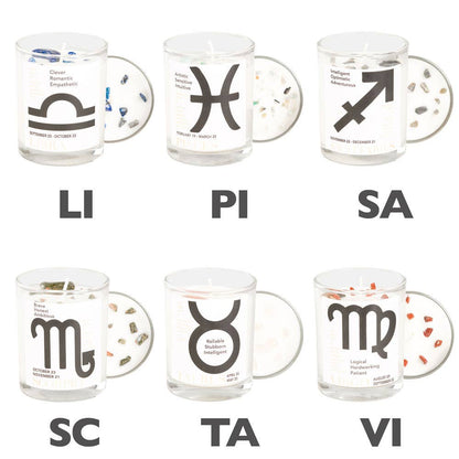 ZODIAC 10 OZ CANDLES