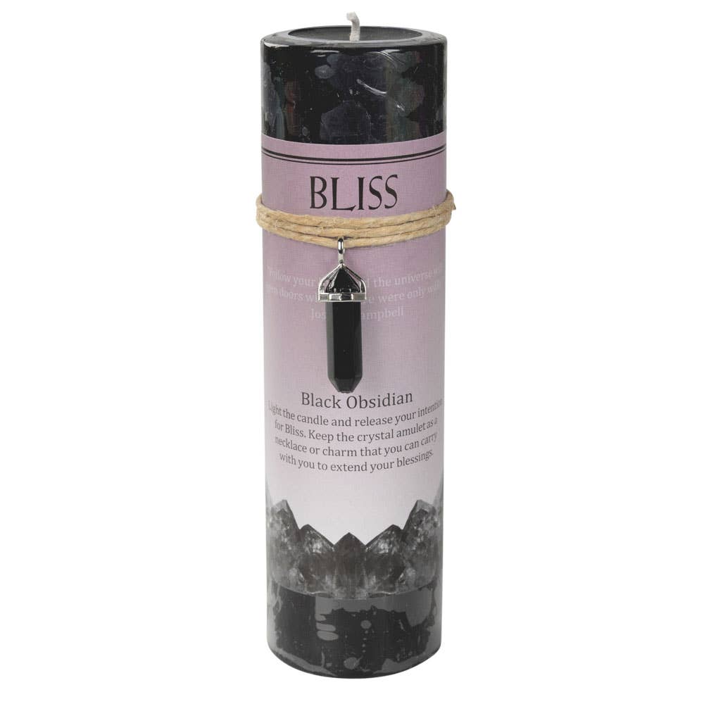 Crystal Energy Pendant Candle