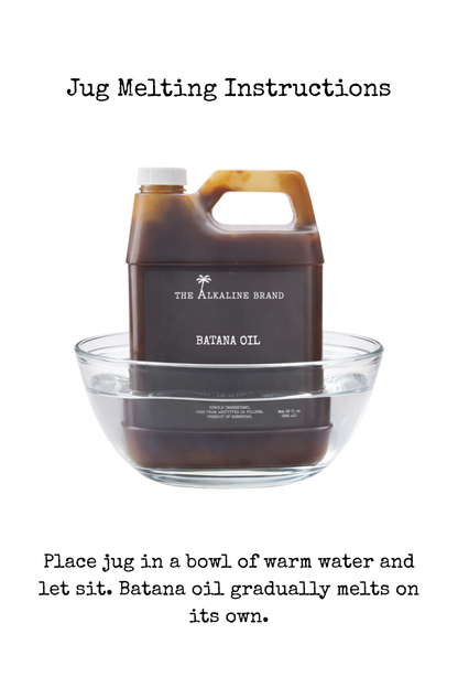 Raw Batana Oil from Honduras- 32 oz Jug