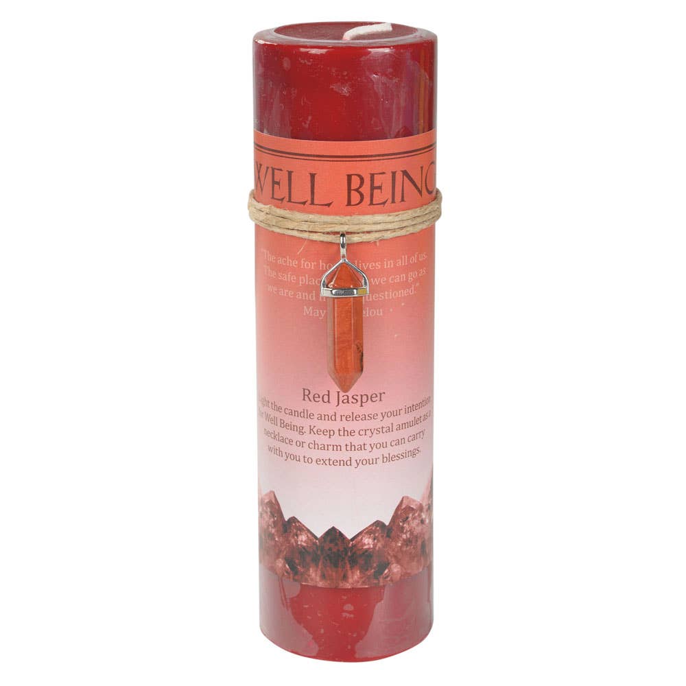 Crystal Energy Pendant Candle