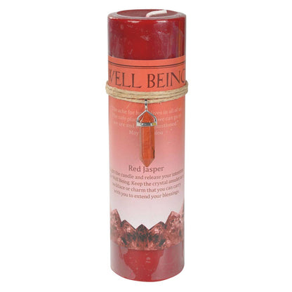 Crystal Energy Pendant Candle