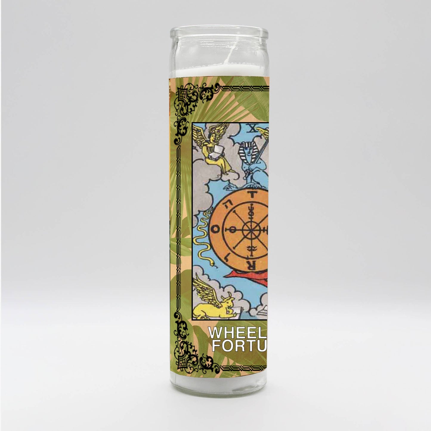 Tarot Candle - The Wheel of Fortune
