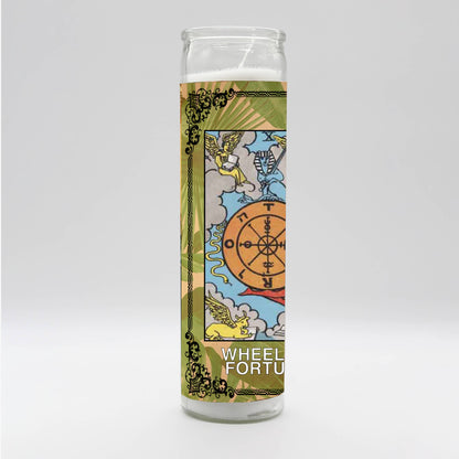 Tarot Candle - The Wheel of Fortune
