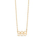 18K Gold PVD Stainless Steel Angel Number Necklace