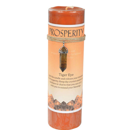 Crystal Energy Pendant Candle