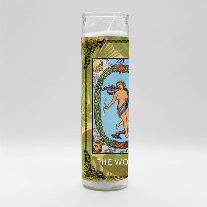 Tarot Candle - The World