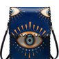 Evil Eye Printed Crossbody